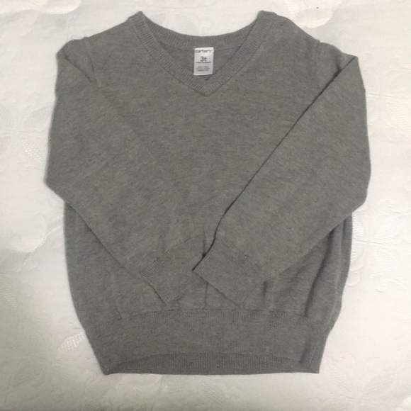 Carters 3T grey sweater - Picture 1 of 2